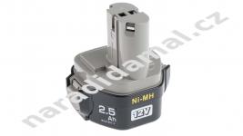 Aku článek MAKITA 1234 (193100-4) 12V/2,5Ah Ni-MH
