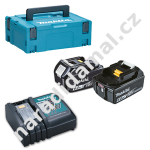Makita 198116-4 sada dvou aku baterií 18V/6Ah v systaineru s rychlonabíječkou DC18RC 7,2-18V LXT Li-ion