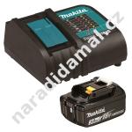 Makita DC18SD (199994-5) nabíječka s AKU článkem BL1830B 18V/3Ah LXT Li-ion