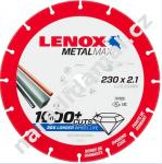 Lenox Metalmax 2030870 diamantový kotouč 230 x 2,1 x 22,23 mm na řezání kovů