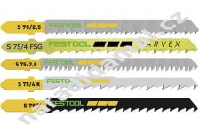 Festool STS-Sort/25 W (204275) sada 25 kusů pilových plátků do přímočaré pilky