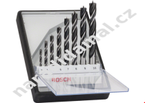 Sada spirálových vrtáků do dřeva Robust Line, 8dílná Bosch 2607010533