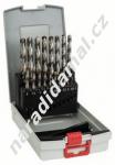 Sada vrtáků Bosch 2608587013 HSS-G 19 ks 1-10 mm v plastovém boxu