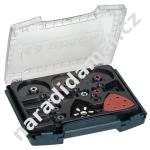 34dílná profesionální sada Bosch 2608662013 k oscilačním bruskám v i-boxxu