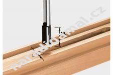 Fréza Festool HW S12 D14/50 (491089) stopková drážkovací průměr 14 x 50 mm HM 2břitá