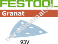 Festool 497392 STF V93/6 P80 GR/50 Granat Brusný žehličkový výsek na suchý zip