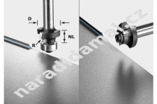 Festool HW S8 HW R2 D20-KL OFK 499798 Zaoblovací fréza