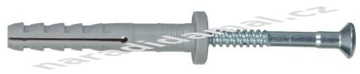 Zatloukací hmoždinky UPAT 6 x  80 mm válcová hlava