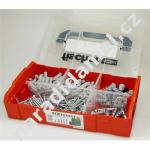 Fischer 532893 FIXtainer s hmoždinkami SX a vruty Pz ZB