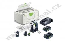 Festool CXS 18 C 3,0-Set (576884) aku šroubovák/vrtačka 18V/3,0Ah Li-ion
