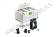Festool CXS 18-Basic-Set (577333) aku šroubovák/vrtačka 18V Li-ion