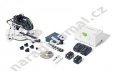 Festool KSC 60 EB 5,0 I-Plus 577954 AKU kapovací pila 216 mm KAPEX s LED stínovým světlem