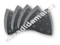 Sada brusných troúhelníkových listů zrno 60, 80, 120, 180, 240 Fein 63717109035