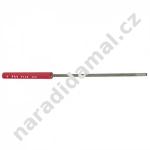 Pilník Makita 744003-1 kulatý průměr 4 mm s plastovou rukojetí