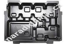 Vložka plastová do systaineru Makita 838454-9 pro AKU baterie CXT 12V/4Ah/2Ah a rychlonabíječku