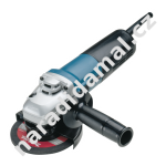 Bruska úhlová Makita 9565CVR 1400 W průměr 125 mm s regulací otáček