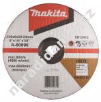 Brusný kotouč 230 x 6 x 22,2 T27 WA36O-BF nerez Makita A-80896