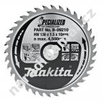 Pilový kotouč 136 x 1,5 x 10 zubů 36 WZ Makita B-09210 SPECIALIZED