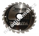 Pilový kotouč 190 x 2,0 x 30 zubů 24WZ Makita B-33118 SPECIALIZED