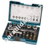 Makita B-54081 sada bitů a nástrčkových klíčů s ráčnou 1/4"
