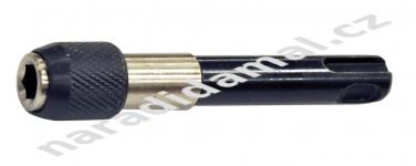 Makita B-57548 Držák bitů 1/4" délky 80 mm s rychloupínací hlavou a úchytem SDS-Plus
