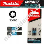 Torzní bity Tx30 x 25 mm Makita B-63694 Impact Black