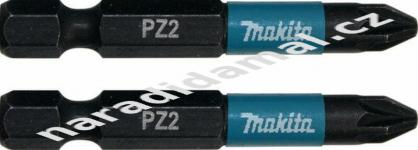 Torzní bity Pz2 x 50 mm Makita B-63753 Impact Black