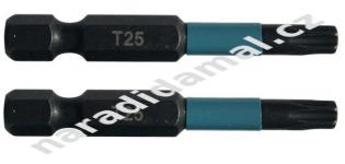 Torzní bity Tx 25 x 50 mm Makita B-63797 Impact Black