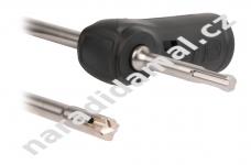 Vrták 12 x 330/200 mm 4břit Makita B-64381 s úchytem SDS-plus dutý s odsáváním prachu