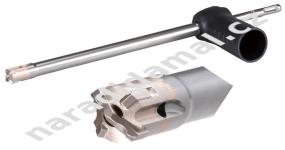 Vrták 28 x 600/400 mm 4břit Makita B-64484 úchyt SDS-Max dutý s odsáváním prachu