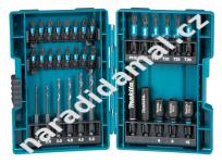 Sada torzních bitů a vrtáků 1/4" Makita B-66896 Impact Black, 33 ks