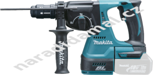 AKU kladivo vrtací/sekací Makita DHR243Z SDS-Plus 18V LXT Li-ion s výměnným sklíčidlem