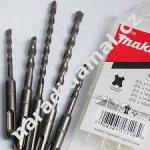 Vrtáky dvoubřité Makita D-00795 v plastovém pouzdře s úchytem SDS-Plus