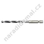 Vrták spirálový Makita D-15861 do dřeva 3 x 33/75 mm upínání 1/4" šestihran