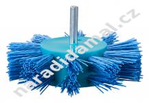 Makita D-45755 Kartáč stopkový vějířovitý nylon pr.100 mm jemný