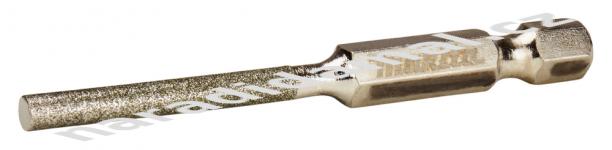 Makita D-73748 pilník kulatý průměru 4 mm s upnutím 1/4" šestihranná stopka