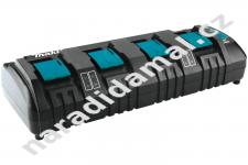 Makita DC18SF (196426-3) nabíječka akučlánků čtyřportová 18V až 14,4V Li-ion