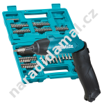 AKU šroubovák s příslušenstvím 1/4" Makita DF001DW 3,6V/1,5Ah Li-ion