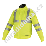 Bunda Makita DFJ214ZXL s ventilátory na aku baterie 10,8 V, 14,4 V a 18 V Li-ion