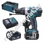 Makita DHP458RTJ Aku příklepová vrtačka/šroubovák 18V/5Ah LXT Li-ion