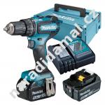 Makita DHP485RTJ aku příklepová vrtačka/šroubovák 18V/5Ah LXT Li-ion