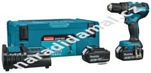 Makita DHP485SFJ aku příklepová vrtačka/šroubovák 18V/3Ah LXT Li-ion