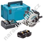 Aku kotoučová pila 165mm Makita DSS610RTJ 18V/5Ah LXT Li-ion