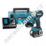 Aku rázový utahovák 1/4" Makita DTD201RTJ 18V/5Ah LXT Li-ion