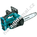 AKU řetězová pila Makita DUC302Z 2 x 18V LXT Li-ion, lišta 300mm