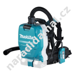 AKU zádový vysavač Makita DVC265ZXU 2 x 18V LXT Li-ion BlueTooth