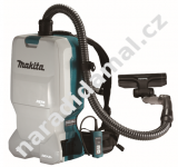 AKU zádový vysavač Makita DVC660Z 2 x 18V LXT Li-ion