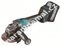 Makita GA005GM201 aku bruska úhlová 125 mm 40V/4Ah XGT Li-ion