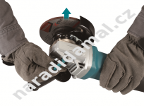 Bruska úhlová Makita GA5080RX02 1400 W průměr 125 mm systémem X-lock