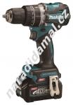 Makita HP002GA201 aku příklepová vrtačka/šroubovák 40V/2Ah XGT Li-ion
